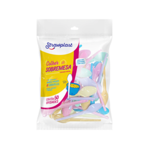 Colher Sobremesa Mista Candy Pct 50UN