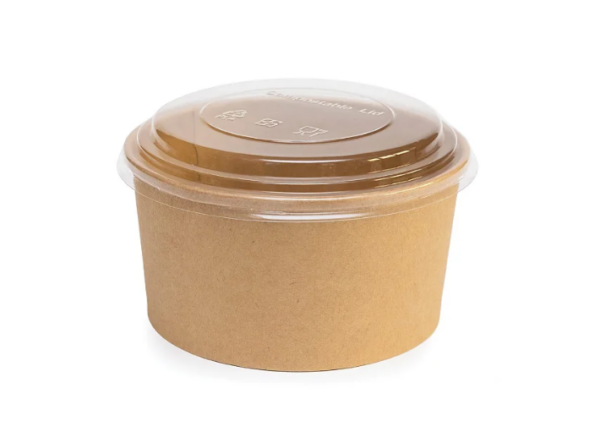 Bowls Ecopack C/ Tp 750ml 150X60MM 5UN