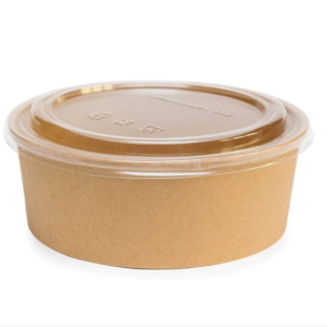 Bowls Ecopack C/ Tp 1000ml 150X80MM 5UN