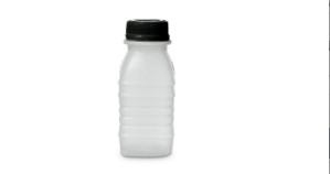 Garrafa Leitosa Pe 200ml C/ Tampa 100UN