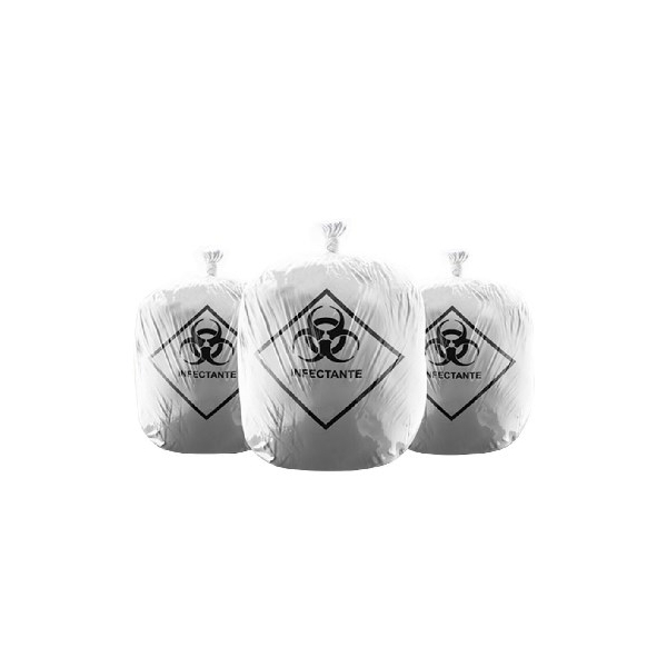 Saco Lixo Infect Bco 50LT 63*80 100UN