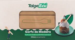 Garfo Madeira 16CM Embalado C/ 50 UN