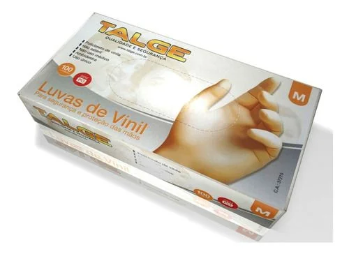 Luva Latex M Talge C/talco
