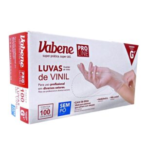 Luva Vinil G Vabene S/po