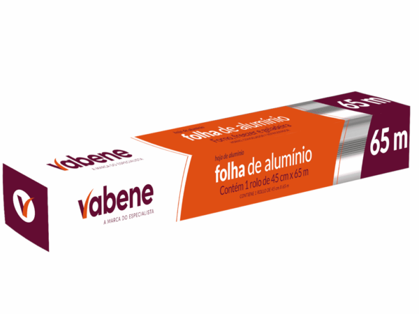 Bobina Aluminio 45*65M Vabene