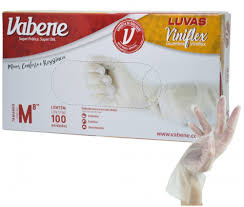 Luva Viniflex M Vabene S/po C/ 100UND