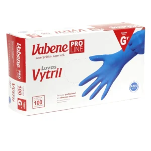 Luva Vytril Azul G S/po CX C/100un