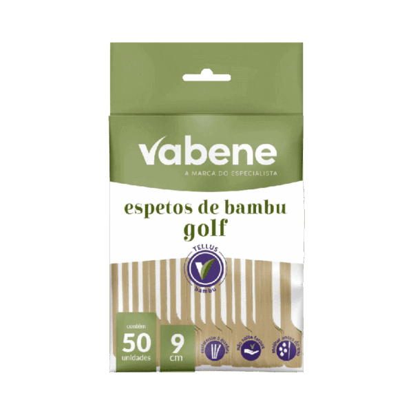 Espeto Bambu Stick 9CM 50UN Vabene