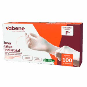 Luva Latex M Vabene C/po