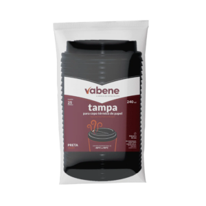 Tampa Bc P/ Copo Papel 240ml 25UN