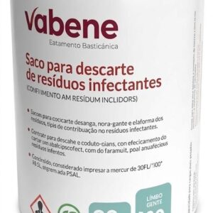 Saco Lixo Infect Bco 30L 59*62 100UN
