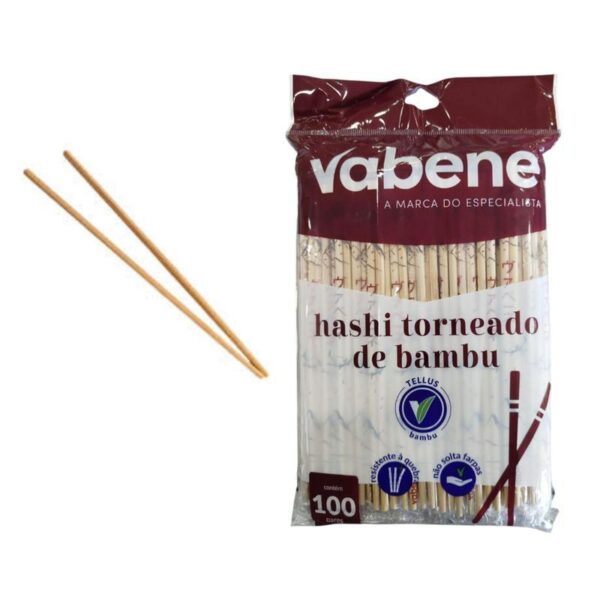 Hashi De Bambu 21CM 100 Pares Vabene