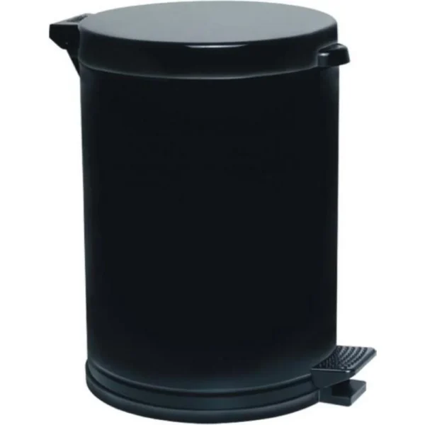 Lixeira C/pedal Pt C/recip Plast 10,5LT
