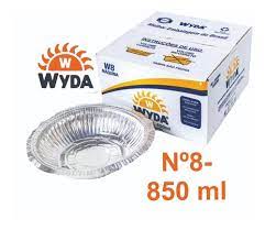 Marmitex W8 Alum Maq 100UN